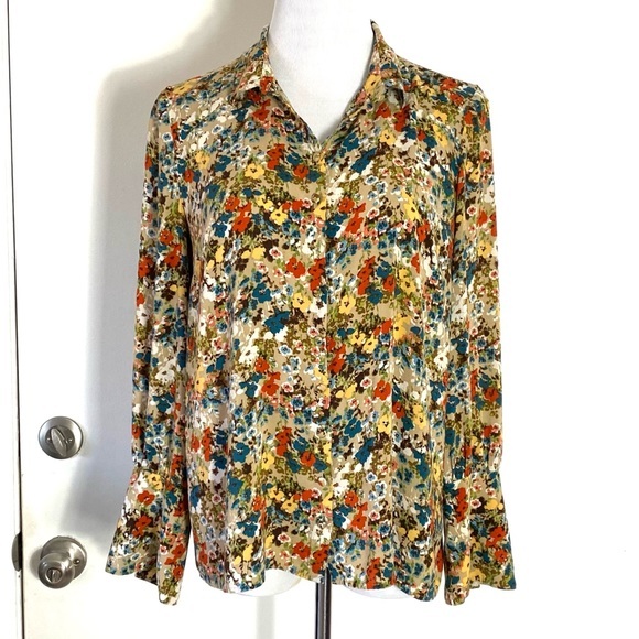 J. Jill Tops - J. Jill Floral Tunic Top